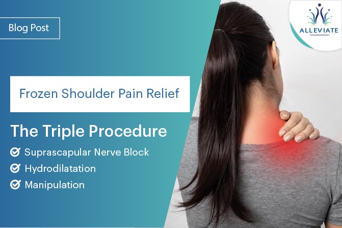 <span>Frozen Shoulder Pain Relief: The Triple Procedure – Suprascapular Nerve Block, Hydrodilatation, and Manipulation</span>